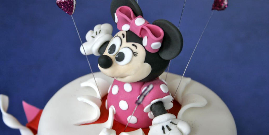 Minnie Mouse stapeltaart